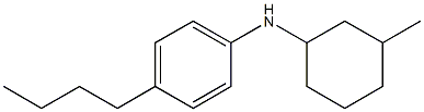 4-butyl-N-(3-methylcyclohexyl)aniline