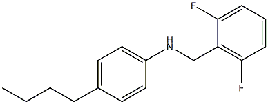  4-butyl-N-[(2,6-difluorophenyl)methyl]aniline