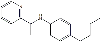 4-butyl-N-[1-(pyridin-2-yl)ethyl]aniline