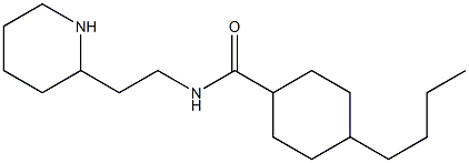 4-butyl-N-[2-(piperidin-2-yl)ethyl]cyclohexane-1-carboxamide