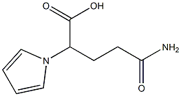 4-carbamoyl-2-(1H-pyrrol-1-yl)butanoic acid|