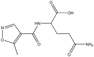 4-carbamoyl-2-[(5-methyl-1,2-oxazol-4-yl)formamido]butanoic acid|
