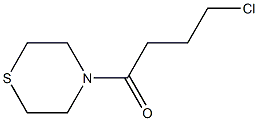 4-chloro-1-(thiomorpholin-4-yl)butan-1-one 结构式