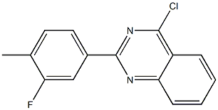 4-chloro-2-(3-fluoro-4-methylphenyl)quinazoline