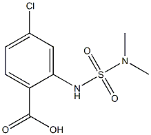 4-chloro-2-[(dimethylsulfamoyl)amino]benzoic acid|