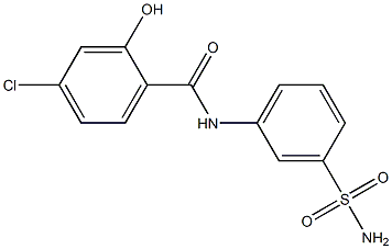 4-chloro-2-hydroxy-N-(3-sulfamoylphenyl)benzamide|