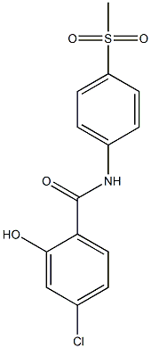 4-chloro-2-hydroxy-N-(4-methanesulfonylphenyl)benzamide