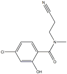 4-chloro-N-(2-cyanoethyl)-2-hydroxy-N-methylbenzamide