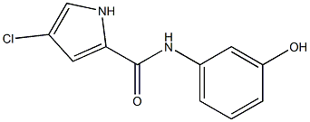 4-chloro-N-(3-hydroxyphenyl)-1H-pyrrole-2-carboxamide