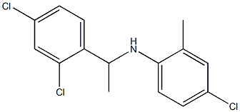 4-chloro-N-[1-(2,4-dichlorophenyl)ethyl]-2-methylaniline