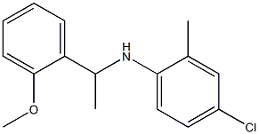  4-chloro-N-[1-(2-methoxyphenyl)ethyl]-2-methylaniline