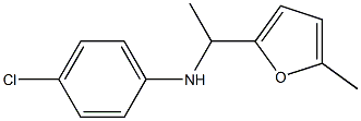 4-chloro-N-[1-(5-methylfuran-2-yl)ethyl]aniline|