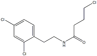  4-chloro-N-[2-(2,4-dichlorophenyl)ethyl]butanamide