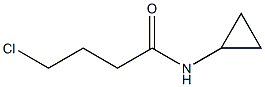 4-chloro-N-cyclopropylbutanamide Structure