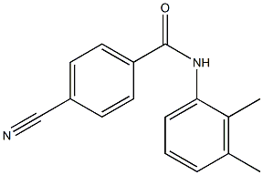 4-cyano-N-(2,3-dimethylphenyl)benzamide Struktur