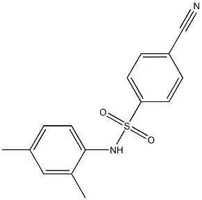 4-cyano-N-(2,4-dimethylphenyl)benzenesulfonamide