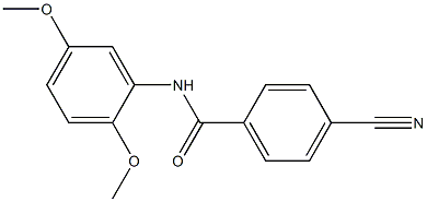 4-cyano-N-(2,5-dimethoxyphenyl)benzamide