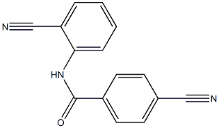  4-cyano-N-(2-cyanophenyl)benzamide