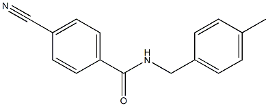 4-cyano-N-(4-methylbenzyl)benzamide
