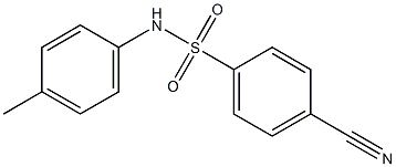 4-cyano-N-(4-methylphenyl)benzenesulfonamide