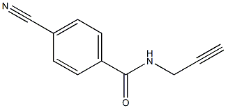 4-cyano-N-prop-2-ynylbenzamide Structure