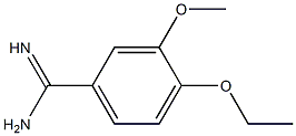4-ethoxy-3-methoxybenzenecarboximidamide Struktur