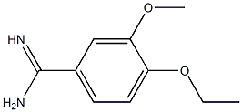 4-ethoxy-3-methoxybenzenecarboximidamide,,结构式