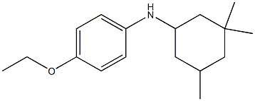 4-ethoxy-N-(3,3,5-trimethylcyclohexyl)aniline Structure