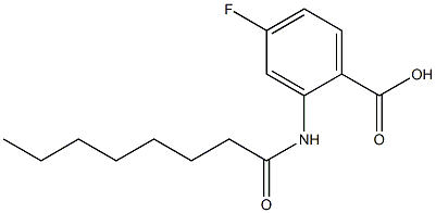  4-fluoro-2-octanamidobenzoic acid