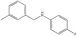 4-fluoro-N-[(3-methylphenyl)methyl]aniline