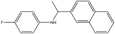 4-fluoro-N-[1-(naphthalen-2-yl)ethyl]aniline