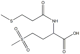 4-methanesulfonyl-2-[3-(methylsulfanyl)propanamido]butanoic acid