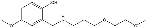 4-methoxy-2-({[3-(2-methoxyethoxy)propyl]amino}methyl)phenol