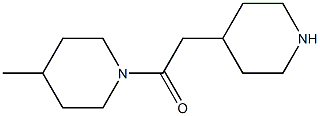 4-methyl-1-(piperidin-4-ylacetyl)piperidine