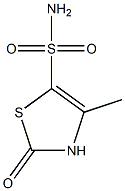4-methyl-2-oxo-2,3-dihydro-1,3-thiazole-5-sulfonamide Struktur