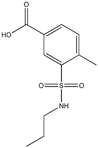 4-methyl-3-(propylsulfamoyl)benzoic acid