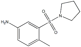 4-methyl-3-(pyrrolidine-1-sulfonyl)aniline