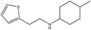 4-methyl-N-[2-(thiophen-2-yl)ethyl]cyclohexan-1-amine Structure
