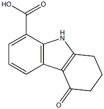 4-oxo-2,3,4,9-tetrahydro-1H-carbazole-8-carboxylic acid Struktur