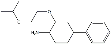 4-phenyl-2-[2-(propan-2-yloxy)ethoxy]cyclohexan-1-amine