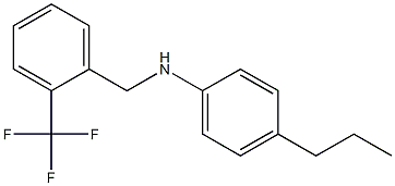 4-propyl-N-{[2-(trifluoromethyl)phenyl]methyl}aniline