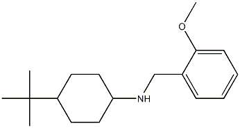 4-tert-butyl-N-[(2-methoxyphenyl)methyl]cyclohexan-1-amine Struktur