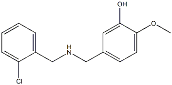  5-({[(2-chlorophenyl)methyl]amino}methyl)-2-methoxyphenol