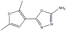 5-(2,5-dimethyl-3-furyl)-1,3,4-oxadiazol-2-amine