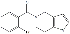  5-(2-bromobenzoyl)-4,5,6,7-tetrahydrothieno[3,2-c]pyridine