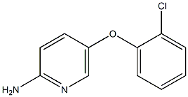 5-(2-chlorophenoxy)pyridin-2-amine Structure