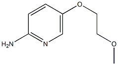 5-(2-methoxyethoxy)pyridin-2-amine 化学構造式