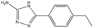 5-(4-ethylphenyl)-4H-1,2,4-triazol-3-amine Structure