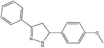 5-(4-methoxyphenyl)-3-phenyl-4,5-dihydro-1H-pyrazole