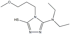 5-(diethylamino)-4-(3-methoxypropyl)-4H-1,2,4-triazole-3-thiol